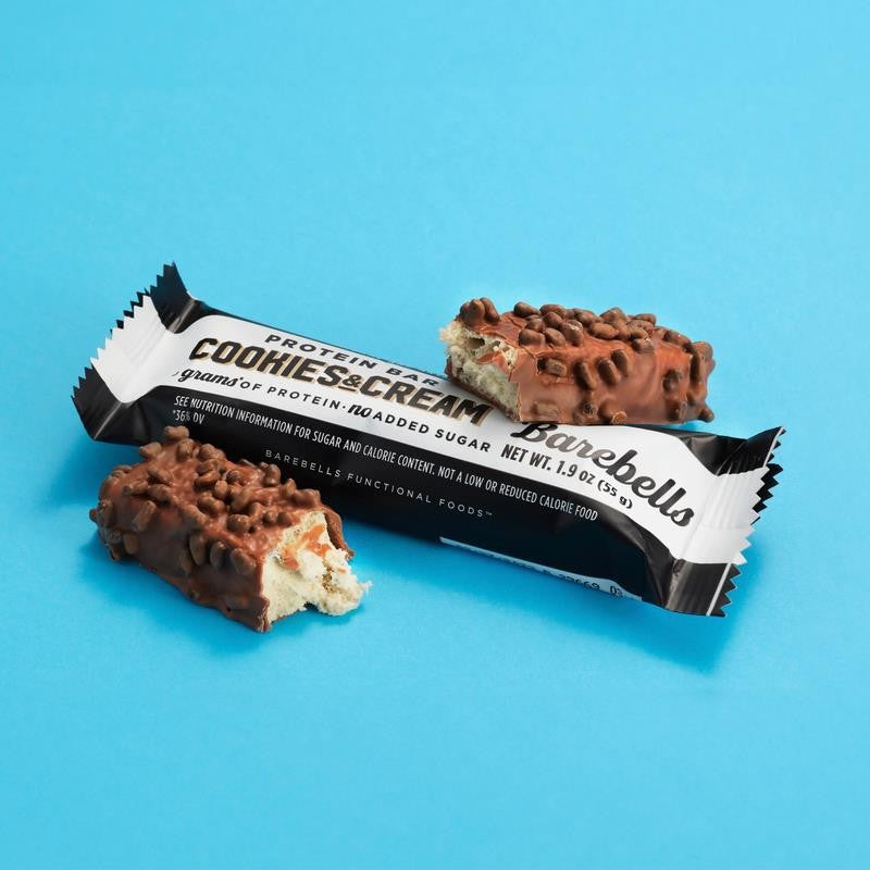 Protein Bars with 20G High Protein, 1.9Oz Bars, Cookies & Cream - 4 Count