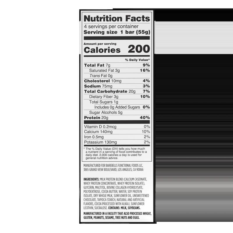 Protein Bars with 20G High Protein, 1.9Oz Bars, Cookies & Cream - 4 Count
