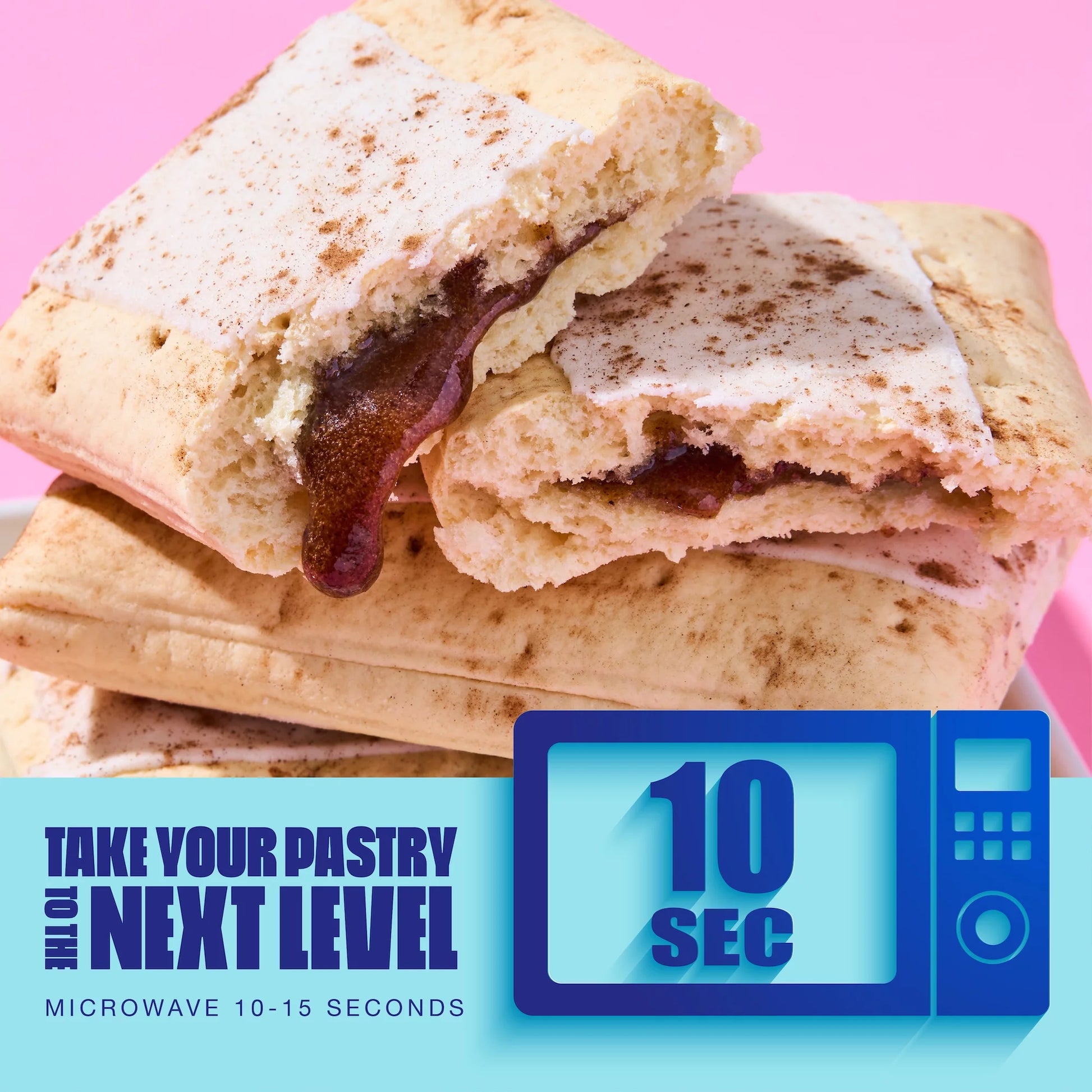 Protein Pastry - Brown Sugar Cinnamon 4 Pack | Protein Snack | Gluten-Free| Keto Friendly