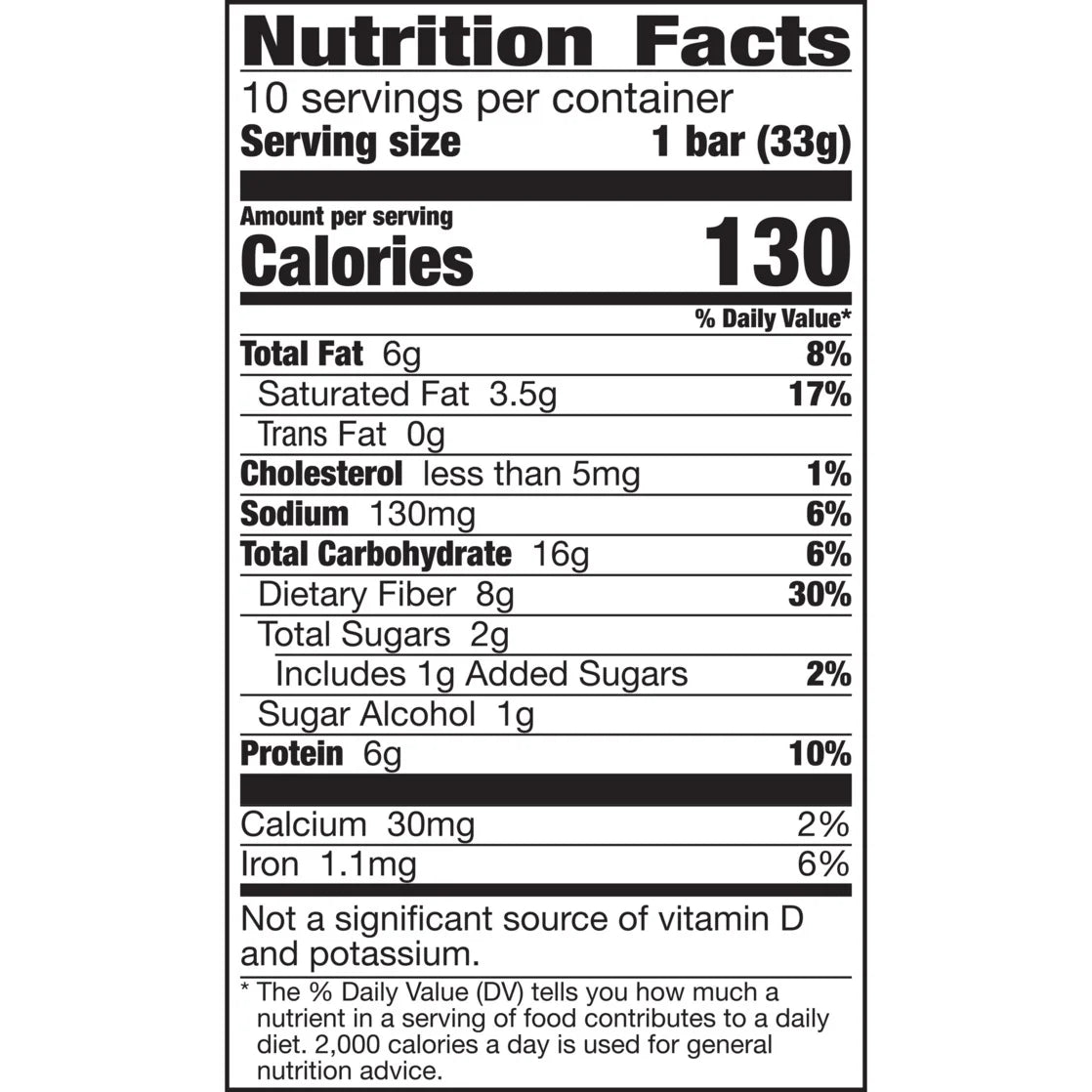 Chewy Protein Bars, Caramel Nut, Protein Snacks, 10 Ct