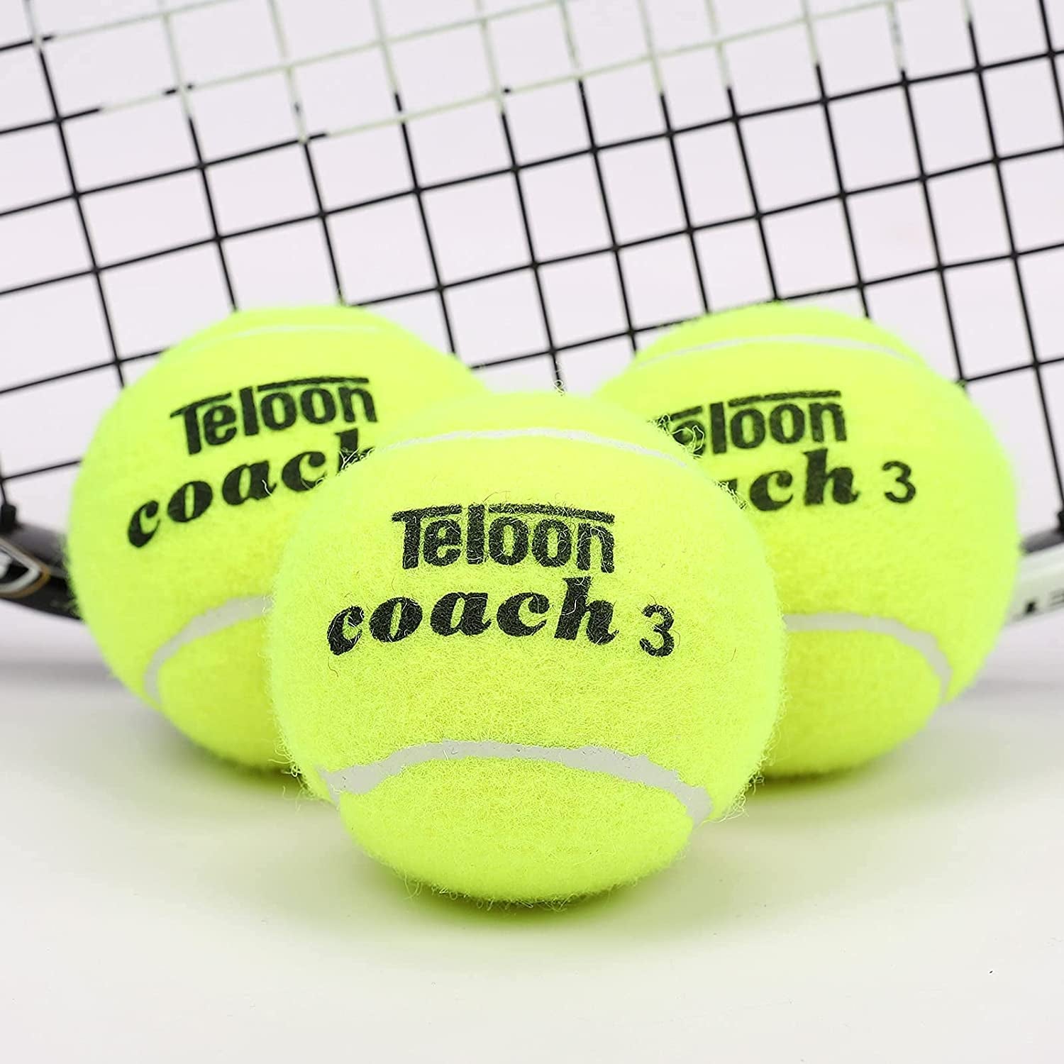 Pressure Training Tennis Balls-12 or 18 Count-Mesh Carry Bag，4 Colors Available