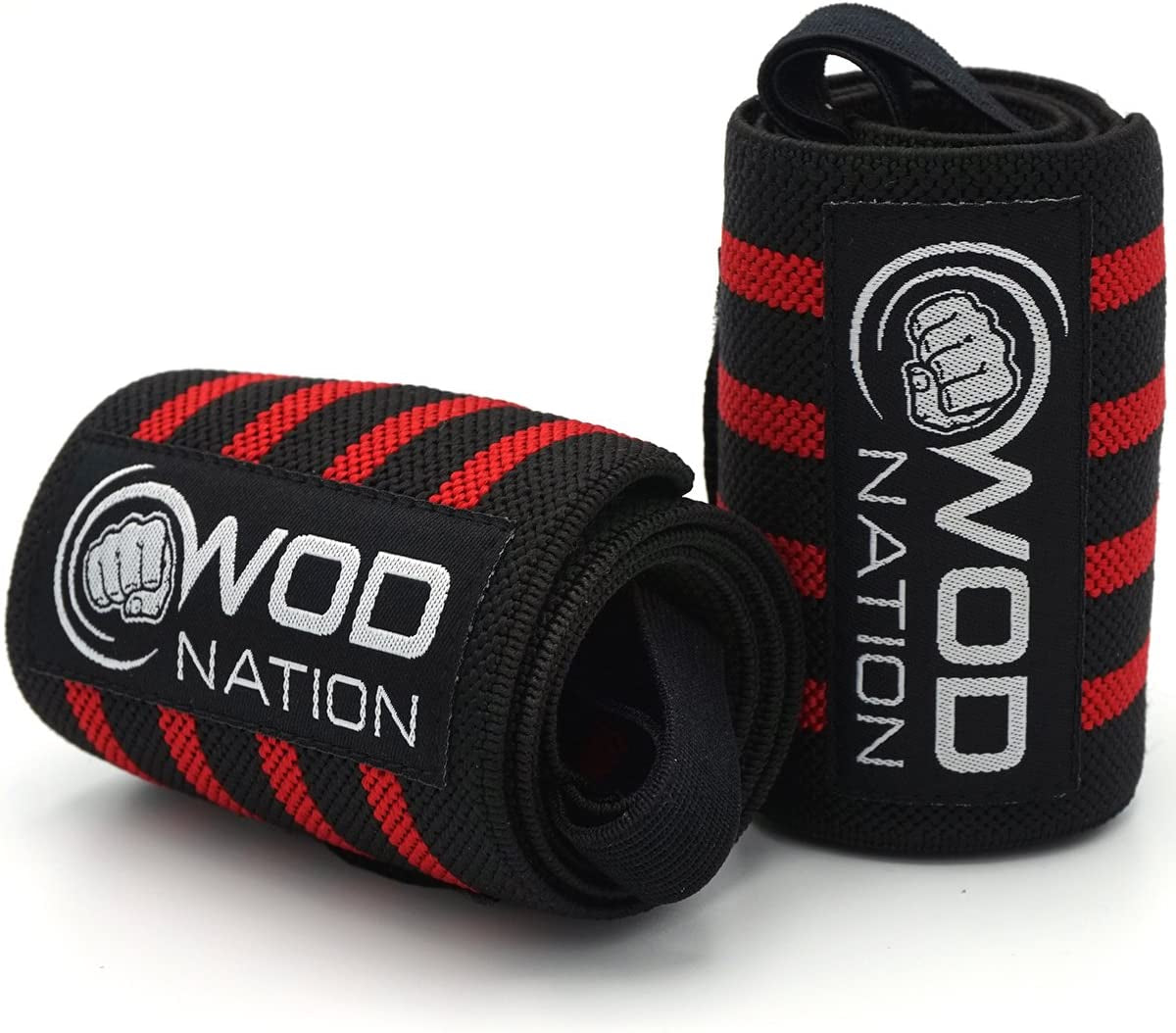 Wrist Wraps for Weightlifting & Strength Training – Professional Gym Straps W/Thumb Loop 