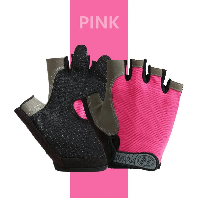 Professional Breathable Anti-Slip Half Finger Gloves for Cycling and Fishing - Unisex Design