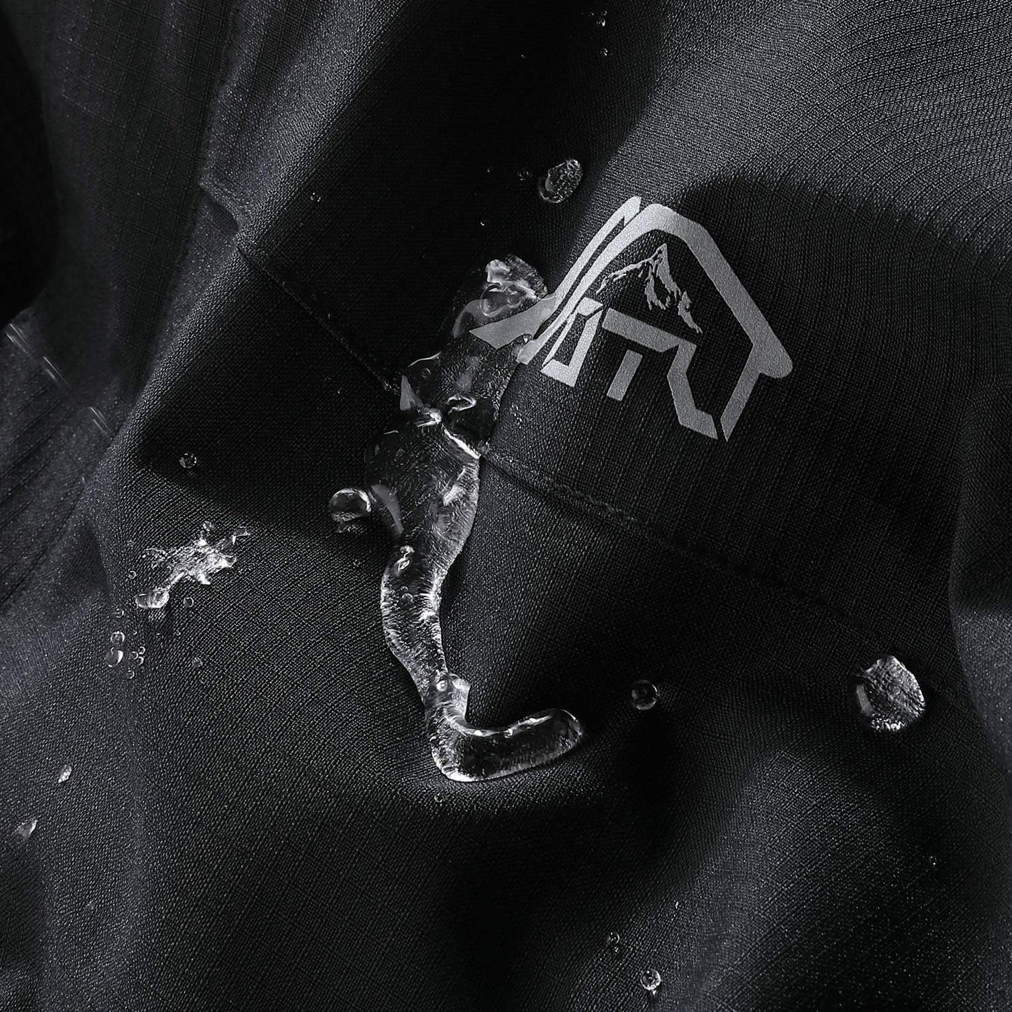 Men'S Lightweight Waterproof Hooded  Raincoat 