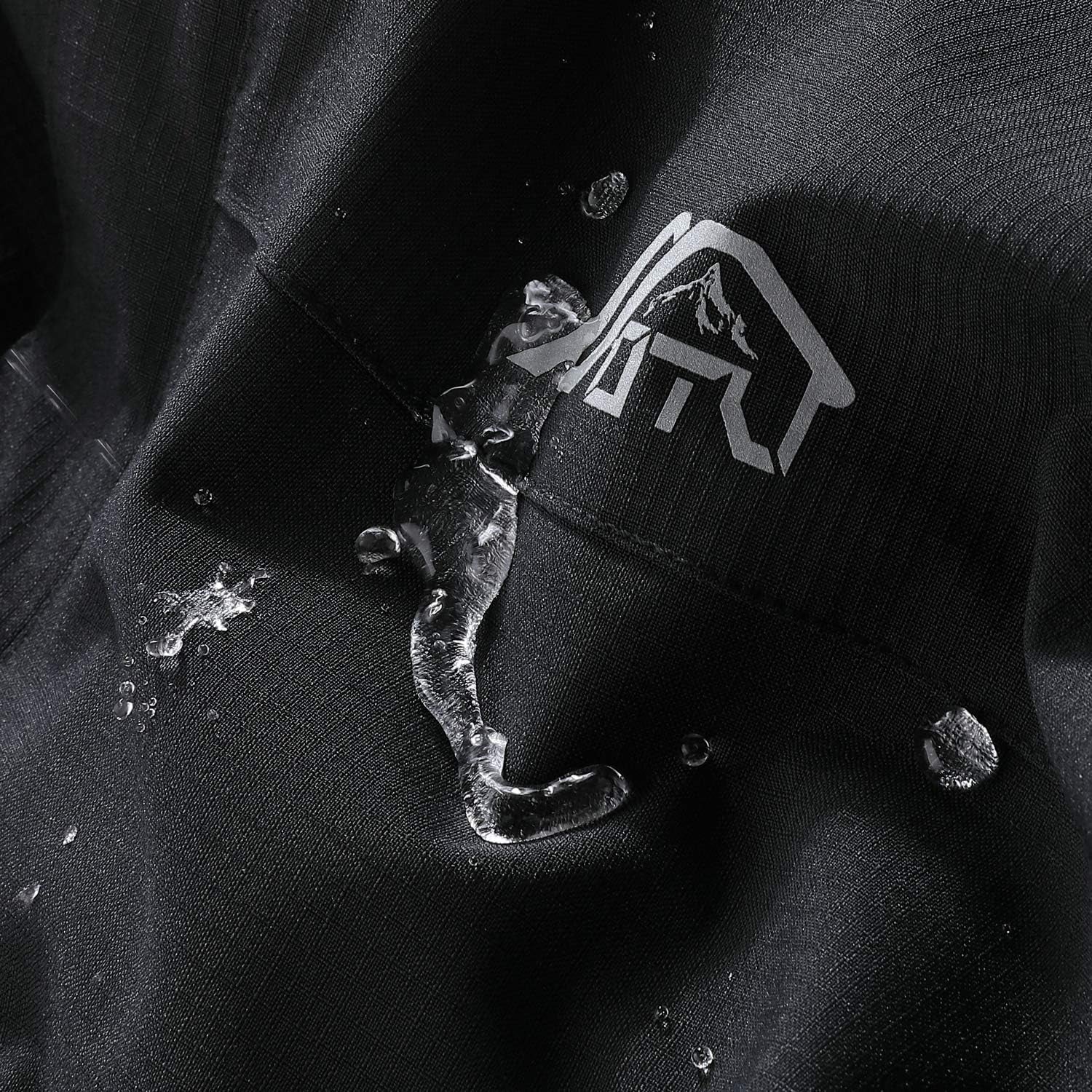 Men'S Lightweight Waterproof Hooded  Raincoat 