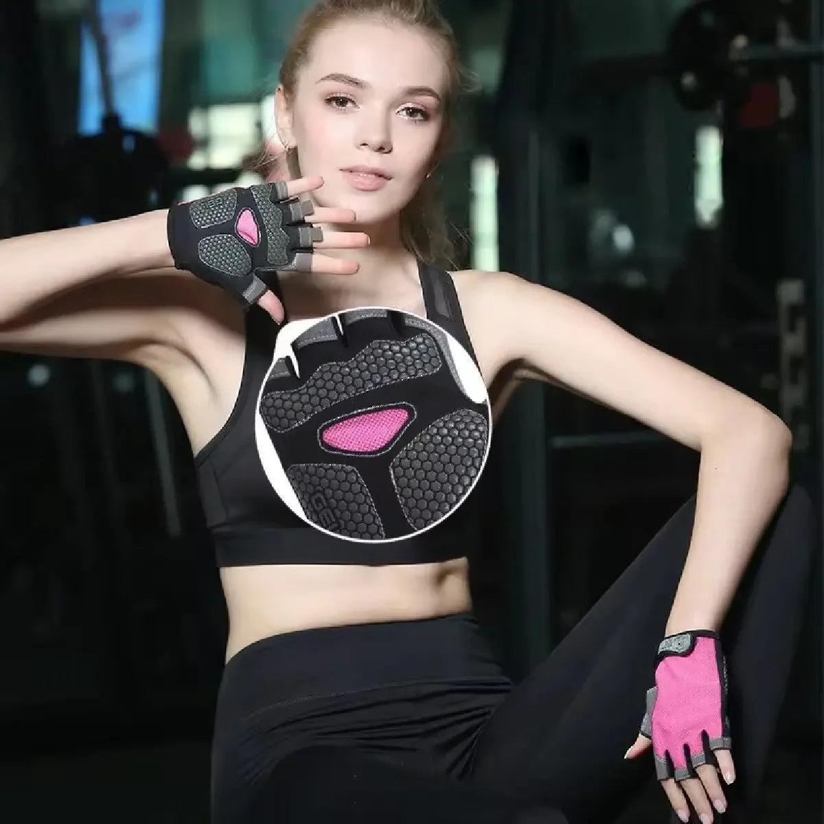 Professional Breathable Anti-Slip Half Finger Gloves for Cycling and Fishing - Unisex Design