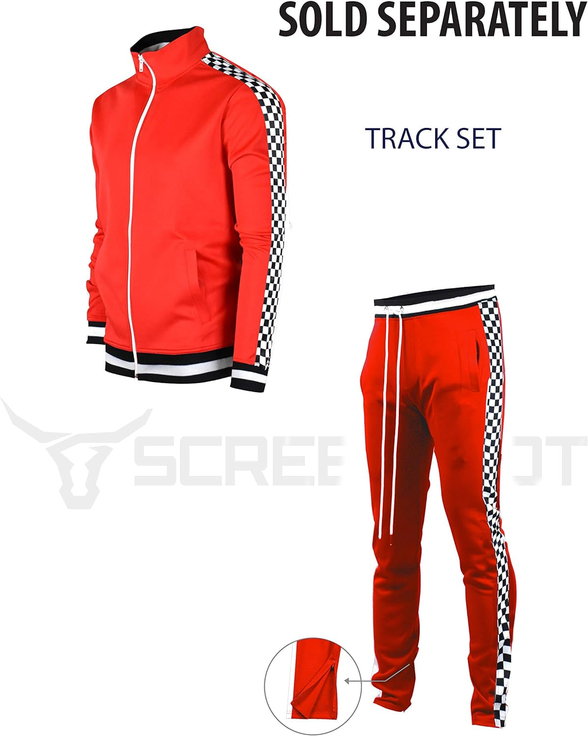  Men's Urban Hip Hop Premium Track Jacket