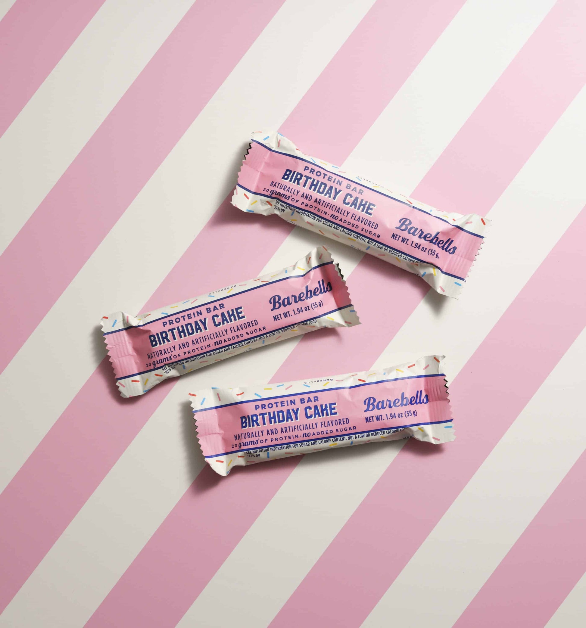 Protein Bars with 20G High Protein, 1.9Oz Bars, Birthday Cake - 24 Count
