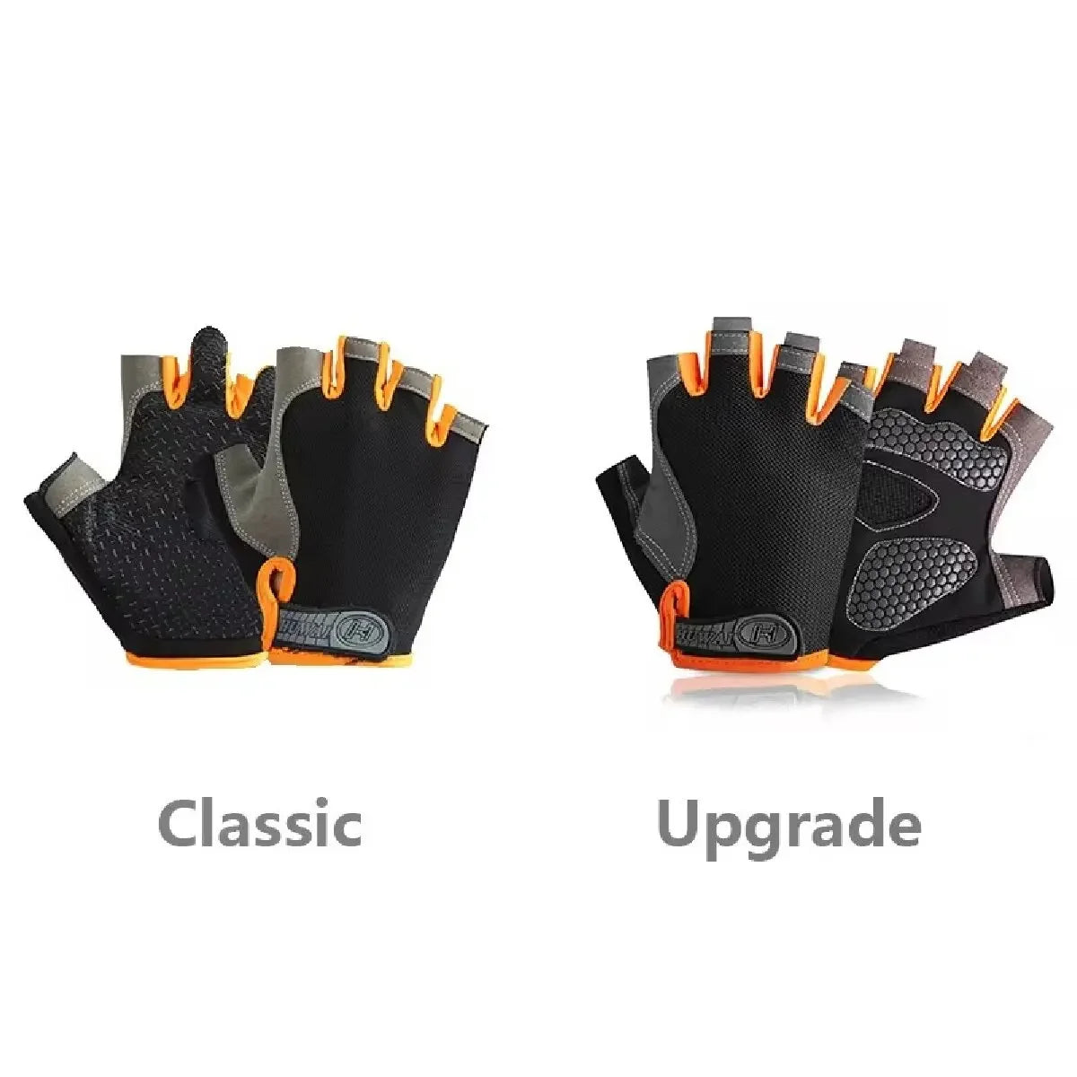 Professional Breathable Anti-Slip Half Finger Gloves for Cycling and Fishing - Unisex Design