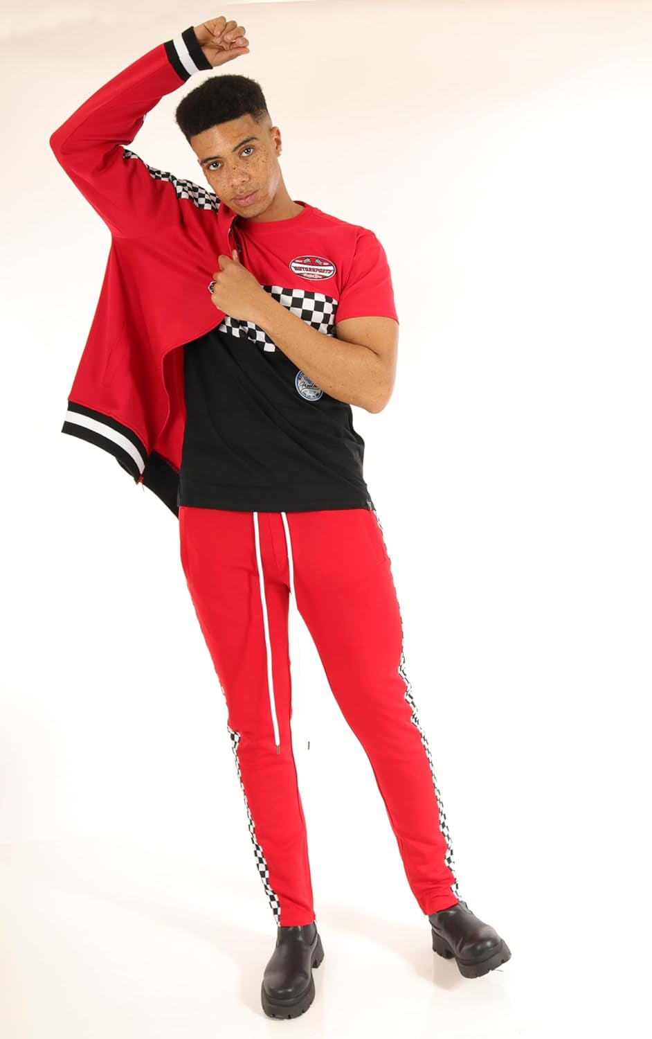  Men's Urban Hip Hop Premium Track Jacket