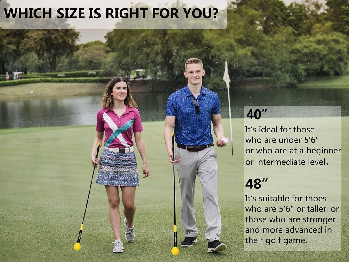 Golf Swing Trainer Aid 48"/40"