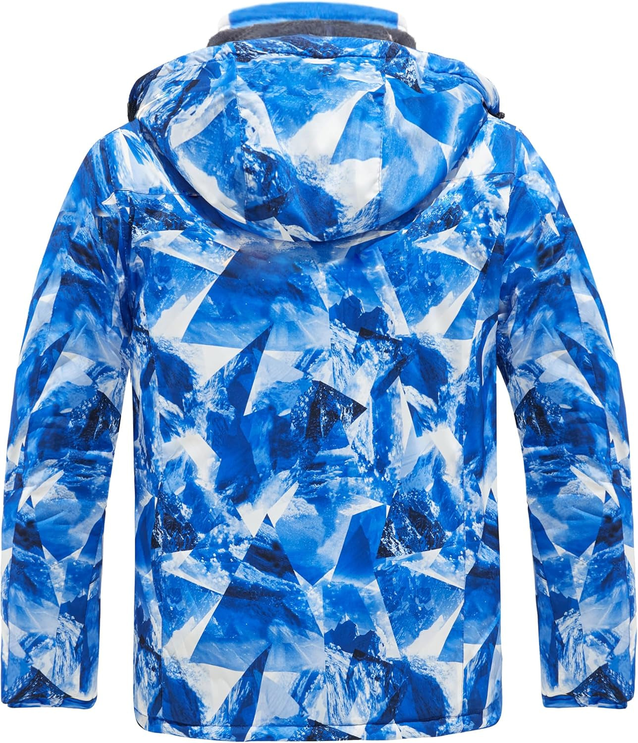 Men's  Mountain Waterproof Ski Jacket Windproof Warm Hooded