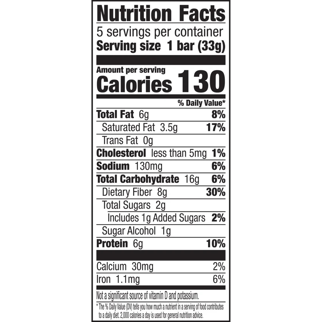Chewy Protein Bars, Caramel Nut, Protein Snacks, 1.17 Oz, 5 Ct