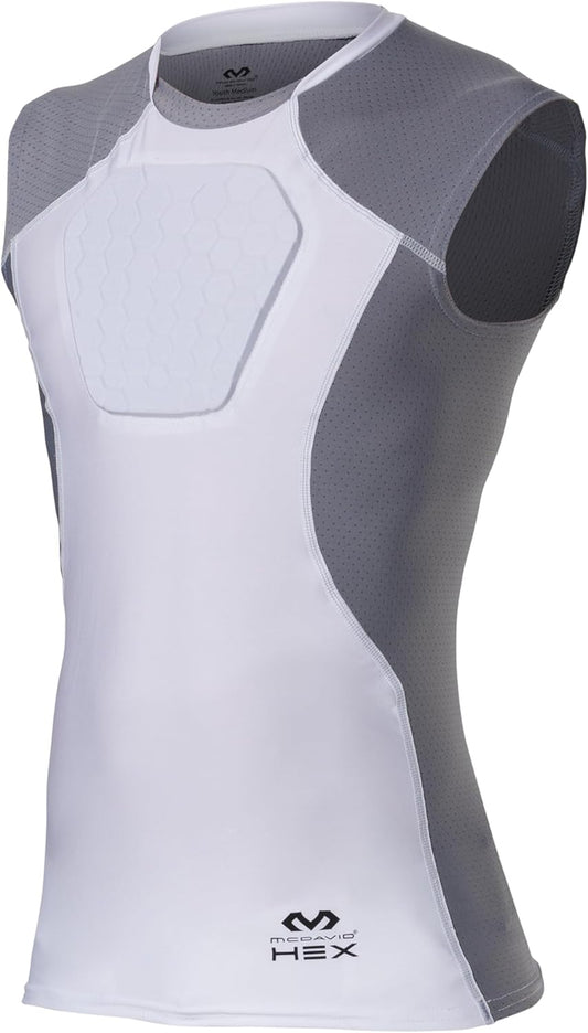 Youth Chest Protector Baseball Heart Guard Sternum Protection Compression Shirt.