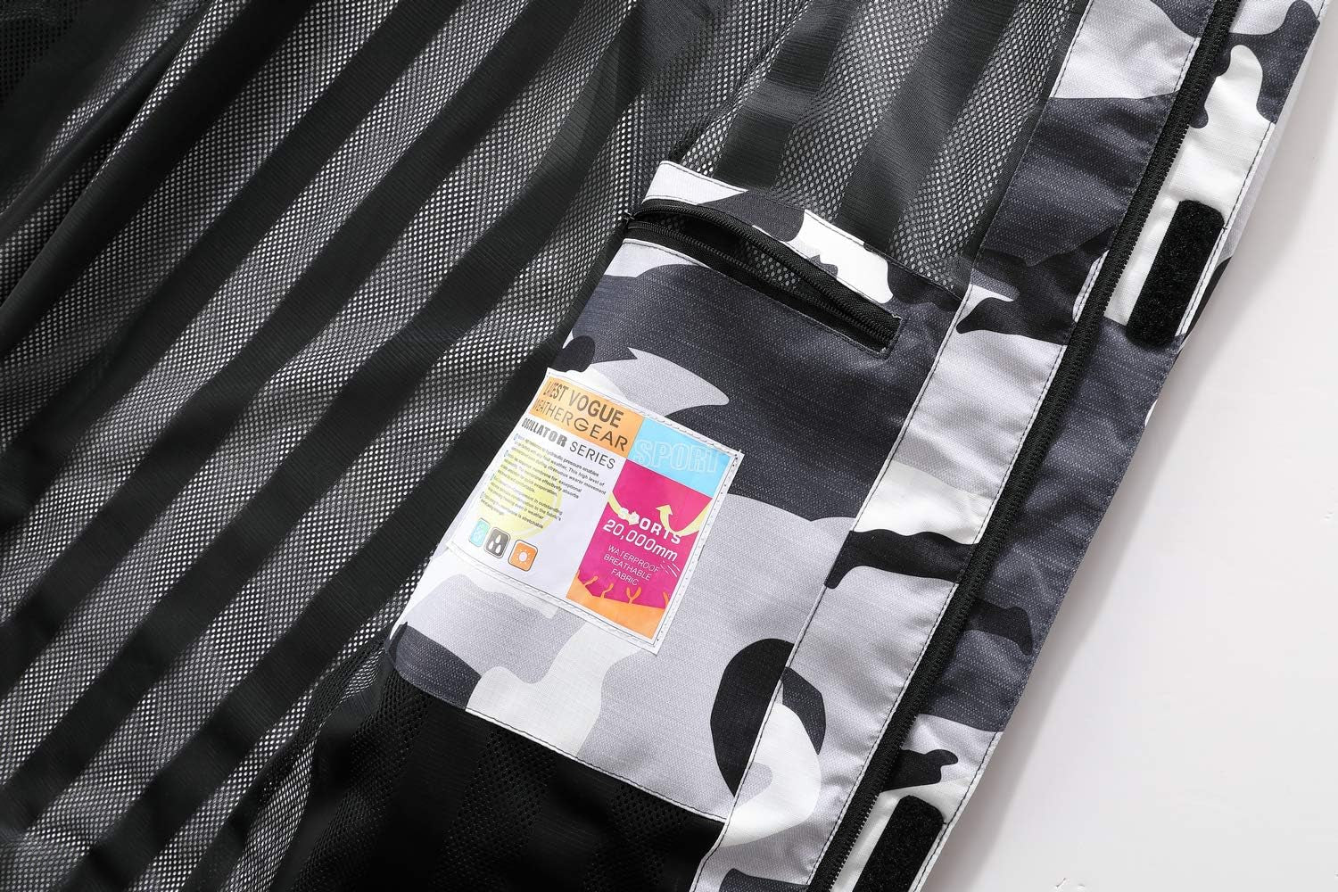 Men's Lightweight Waterproof Hooded Rain  Raincoat 