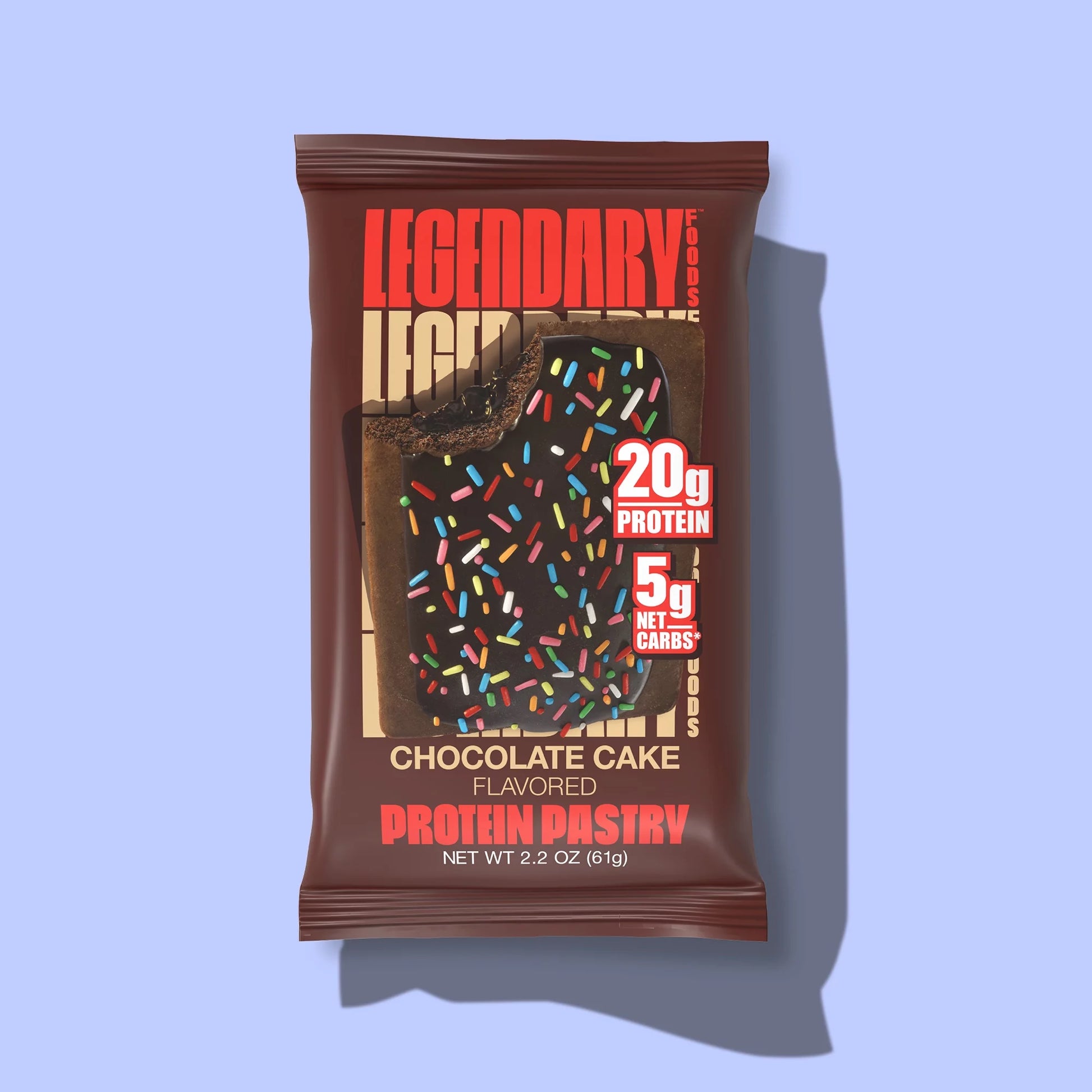Protein Pastry - Chocolate Cake 4 Pack | Protein Snack | Gluten-Free| Keto Friendly